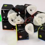 روبیک 3*3 گنز 356 ام ورژن دو بدون جی ای اس اضافی استیکرلس GAN356M no GES+