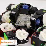 روبیک 3*3 گنز 356 ام ورژن دو بدون جی ای اس اضافی استیکرلس GAN356M no GES+