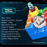 روبیک 3*3 مویو هوآمنگ وای اس 3 ام مگلو Huameng Ys3m Maglev