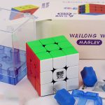 روبیک 3*3 مویو ویلانگ دبلیو آر مگلو استیکرلس MoYu Weilong WR MagLev