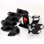 برج هرم حجمی آینه ای شنگ شو نقره ای