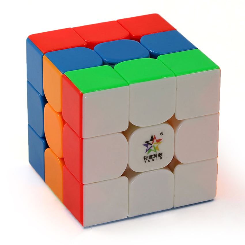 YX-LittleMagic-333-M-04-1 روبیک 3*3 یوکسین لیتل مجیک مگنت استیکرلس little M