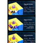 روبیک 3*3 مویو سوپر آر اس 3 ام مگلو هسته مگنت(بال کور) استیکرلس Super RS3M CoreM BallCore 2020