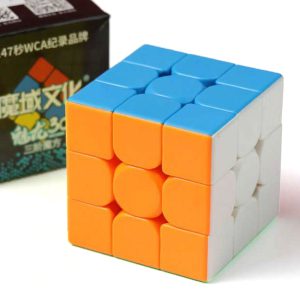 روبیک 3*3 مویو میلانگ 3سی استیکرلس 3C