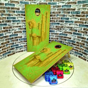 کورن هول هخامنشی بهمراه 8 عدد کیسه