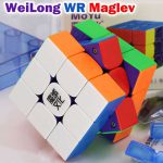 روبیک 3*3 مویو ویلانگ دبلیو آر مگلو استیکرلس MoYu Weilong WR MagLev