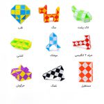 روبیک ماری 24 قطعه کای وای چندرنگ