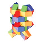 مار 72 قطعه چند رنگ مویو میلانگ