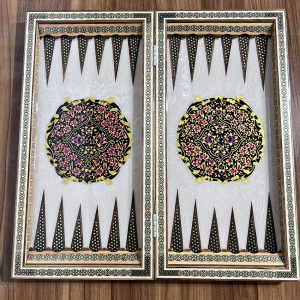 تخته نرد و شطرنج خاتم کاری کد 160007