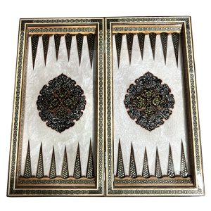 تخته نرد و شطرنج خاتم کاری کد 160012