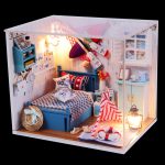 پازل 3بعدی خانه مینیاتوری مدل Brandon’s room (کد M010)