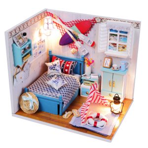 پازل 3بعدی خانه مینیاتوری مدل Brandon’s room (کد M010)