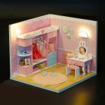 پازل 3بعدی خانه مینیاتوری مدل Lovely Cloakroom (کد S2011)