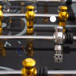 فوتبال دستی هایگلاس سفید رعد نقره ای S12