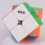 روبیک 2*2 کای وای ام پرو مگنت اسپرینگ دار باکس دار QY 2x2 M Pro Magnetic Dual Adjustment