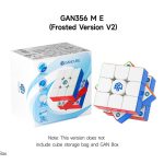 روبیک 3×3 گنز 356 ام ای مگنت ورژن 3 استیکرلس Frosted