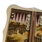 تخته نرد دالبر خاتم طرح اصفهان کد 7229 m - Image 4