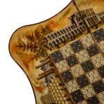 تخته نرد دالبر خاتم طرح اصفهان کد 7229 m - Image 8