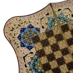 تخته نرد دالبر خاتم تذهیب طرح پادینا - Image 6