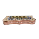 تخته نرد دالبر خاتم تذهیب طرح پادینا