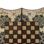 تخته نرد دالبر خاتم تذهیب طرح گلرو - Image 7