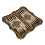 تخته نرد دالبر خاتم تذهیب طرح مانیا - Image 3
