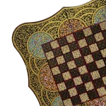 تخته نرد دالبر خاتم تذهیب طرح دنیز - Image 7