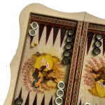 تخته نرد دالبر خاتم طرح چهرآفرین - Image 4
