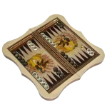 تخته نرد دالبر خاتم طرح چهرآفرین - Image 3