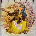 تخته نرد دالبر خاتم طرح چهرآفرین - Image 5