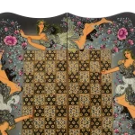 تخته نرد دالبر خاتم طرح گل بهار - Image 8