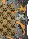 تخته نرد دالبر خاتم طرح گل بهار - Image 9