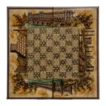 تخته نرد خاتم طرح اصفهان کد 7257 m - Image 2