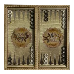 تابلو نرد خاتم طرح چوگان کد 7290 m