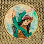 تابلو نرد خاتم طرح ماه وش - Image 8