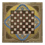 تخته نرد خاتم تذهیب طرح فروز - Image 2