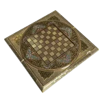 تخته نرد خاتم تذهیب طرح گلسا - Image 4