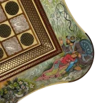 تخته نرد خاتم 60 سانتی طرح آریا وش - Image 10