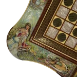 تخته نرد خاتم 60 سانتی طرح آریا وش - Image 6