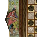 تخته نرد خاتم 60 سانتی طرح آریا وش - Image 4