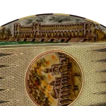 تخته نرد خاتم 70 گرد طرح اصفهان کد 7344 m - Image 8