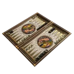 تخته نرد خاتم 60 سانتی طرح آنالی - Image 3