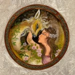 تخته نرد خاتم 60 سانتی طرح میشل - Image 7
