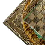 تخته نرد خاتم 70 سانتی طرح اصفهان 7326 m - Image 11
