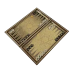 تخته نرد تمام خاتم طرح ماتینا - Image 3