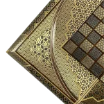 تخته نرد تمام خاتم طرح ماتینا - Image 4