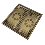 تخته نرد تمام خاتم طرح لاریسا - Image 3