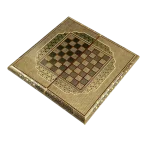 تخته نرد تمام خاتم طرح لاریسا - Image 6
