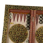 تخته نرد خاتم پرداز طلایی کد 7420 m - Image 5