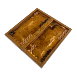 تخته نرد دوبازی سنجد طرح سانسا - Image 3